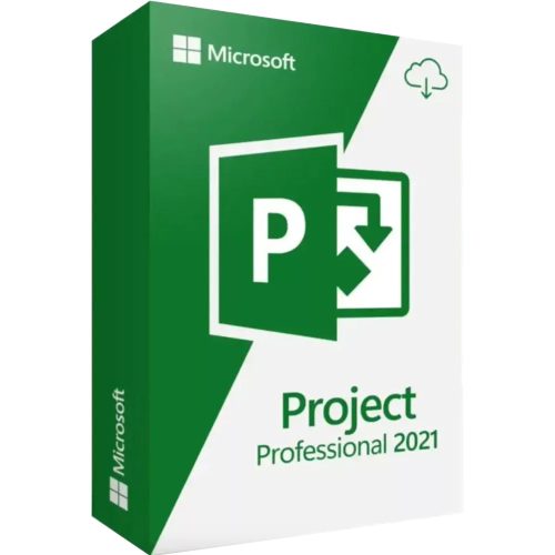 Microsoft Project Professional 2021 (1 zařízení) (Aktivace online)