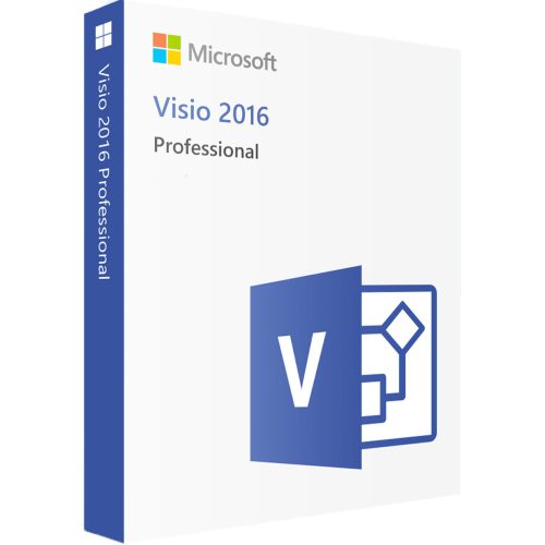 Microsoft Visio Professional 2016 (2 zařízení) (Aktivace online)