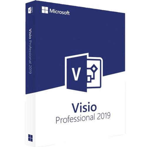 Microsoft Visio Professional 2019 (2 zařízení) (Aktivace online)