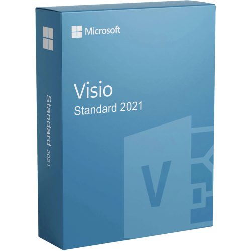 Microsoft Visio Standard 2021 (1 zařízení) (Aktivace online)