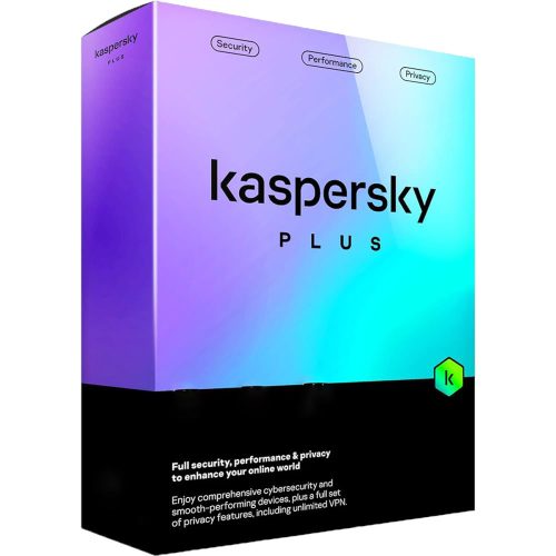 Kaspersky Plus (10 zařízení / 1 rok)