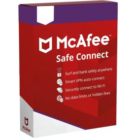 McAfee Safe Connect VPN (5 zařízení   1 rok)