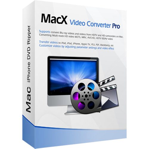 MacX Video Converter Pro (1 zařízení / Lifetime) (Mac)