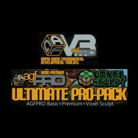 Axis Game Factory's AGFPRO + Voxel Sculpt + Premium Bundle (1 zařízení   Lifetime) (Steam)