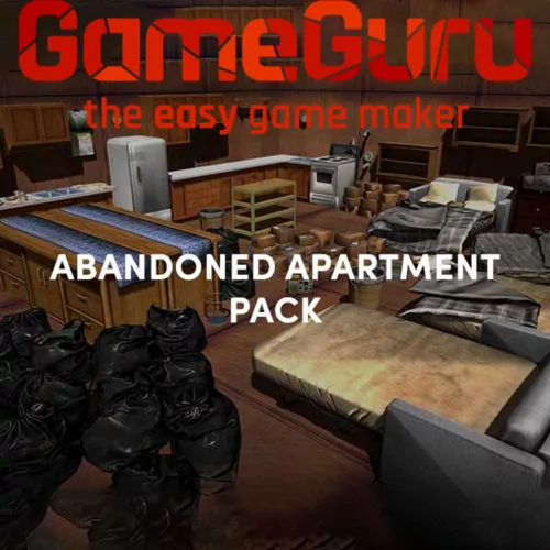 GameGuru   Abandoned Apartment Pack DLC (1 zařízení   Lifetime) (Steam)