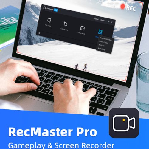 RecMaster Pro - Gameplay & Screen Recorder (1 zařízení / Lifetime) (Steam)