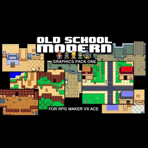 RPG Maker VX Ace - Old School Modern Resource Pack DLC (1 zařízení / Lifetime) (Steam)