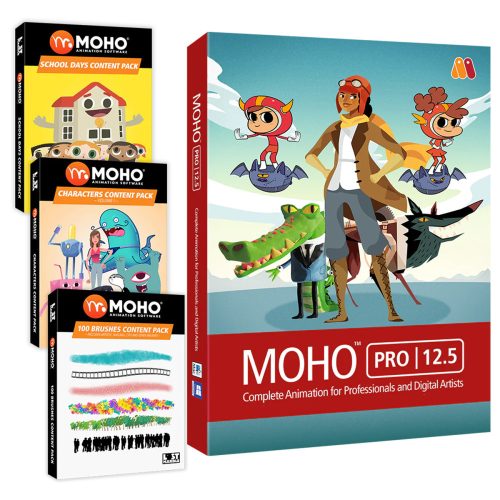 MOHO Pro 12.5 Bundle (1 zařízení / Lifetime) (Windows / Mac)