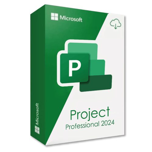 Microsoft Project Professional 2024 (1 zařízení / Lifetime) (Dá se přemístit)