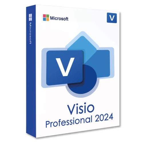Microsoft Visio Professional 2024 (1 zařízení   Lifetime) (Dá se přemístit)