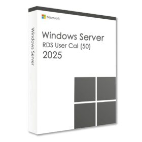   Microsoft Windows Server 2025 Remote Desktop Services User CAL (50 uživatelů)