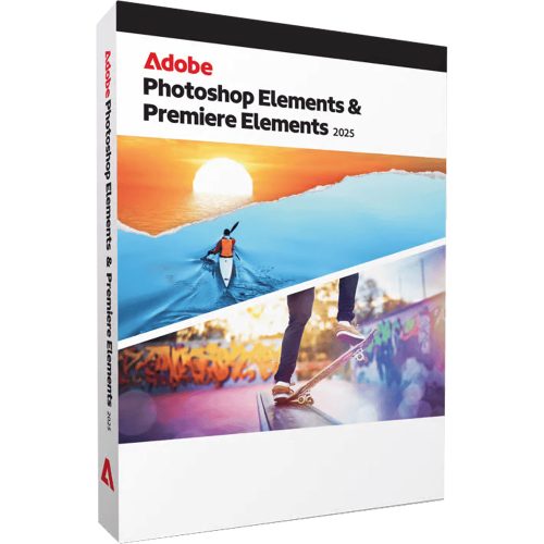 Adobe Photoshop Elements & Premiere Elements 2025 (1 zařízení / 3 roky) (Windows / Mac)