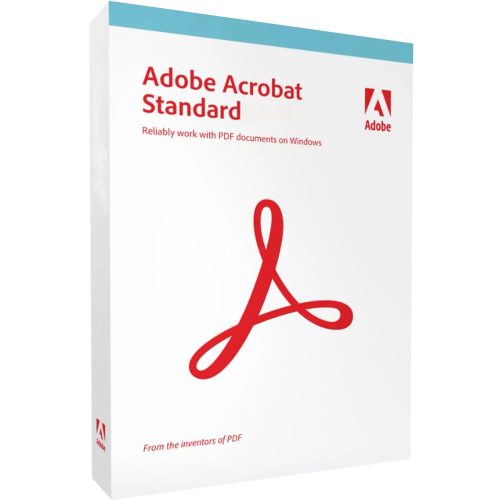 Adobe Acrobat Standard (1 uživatel / 1 rok) (EU)