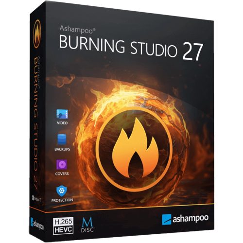 Ashampoo Burning Studio 27 (1 zařízení / Lifetime)