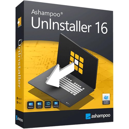 Ashampoo UnInstaller 16 (1 zařízení / Lifetime)
